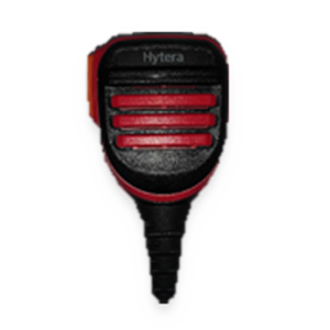 Hytera SM26N13P-Ex Intrinsically Safe Speaker Microphone, Black-Red